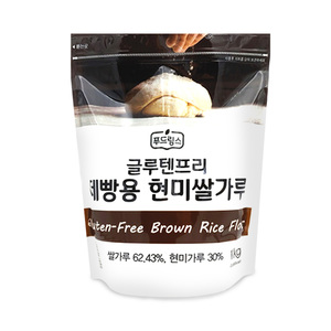 [단독최저가] 푸드림스 글루텐프리 제빵용 현미쌀가루(1kg)